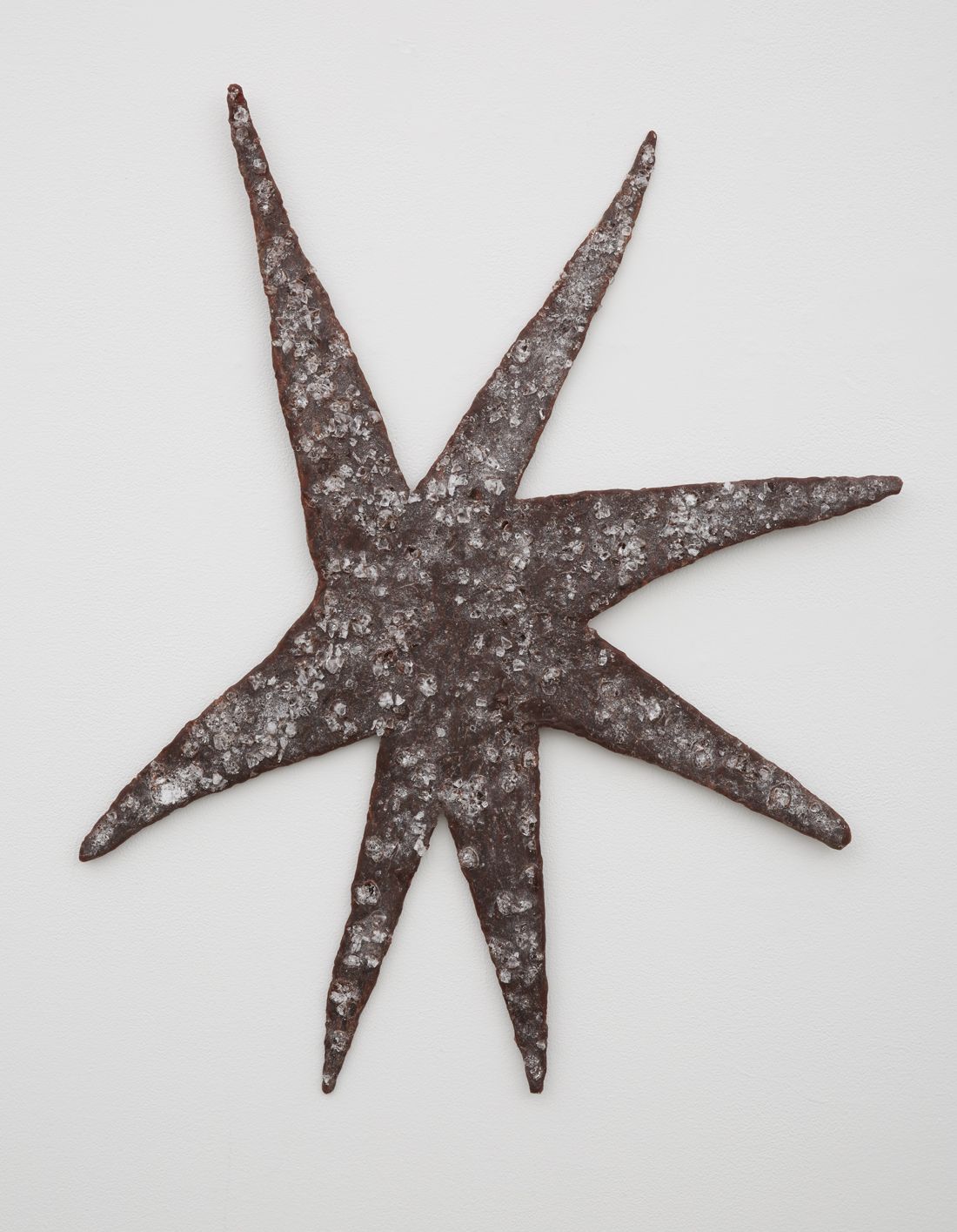 Quintessence, 2013, Steel, wax and aluminum sulphate