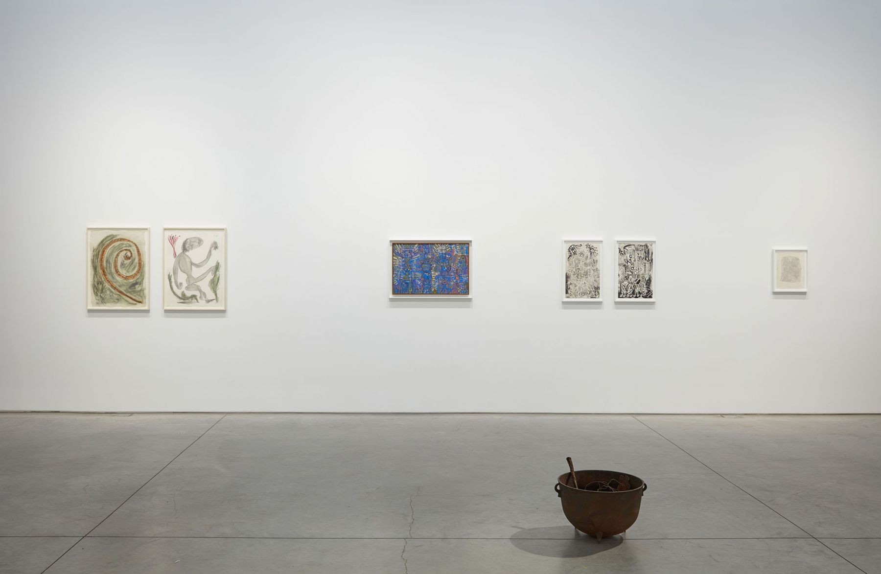 I Talk With The Spirits (Installation View), Marianne Boesky Gallery, 2016