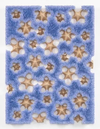 Lot 072416 (radiant blue), 2016, Oil on linen with wood panel support