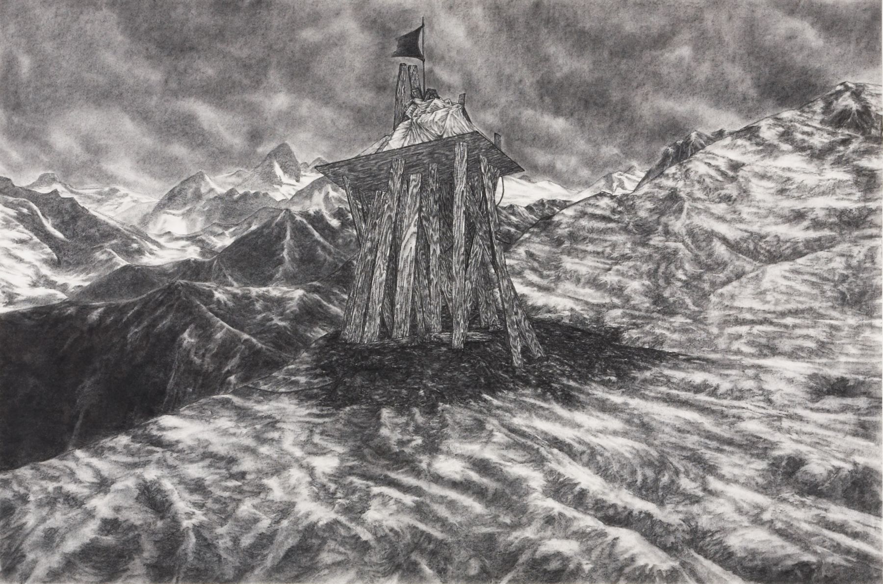 Untitled landscape (The hermit's song), 2007
