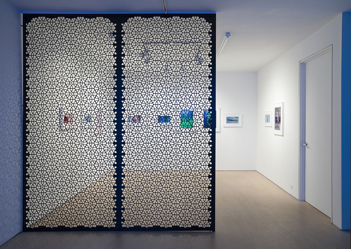 The Blue Lenses (Installation View), 20 Clinton Street, 2015