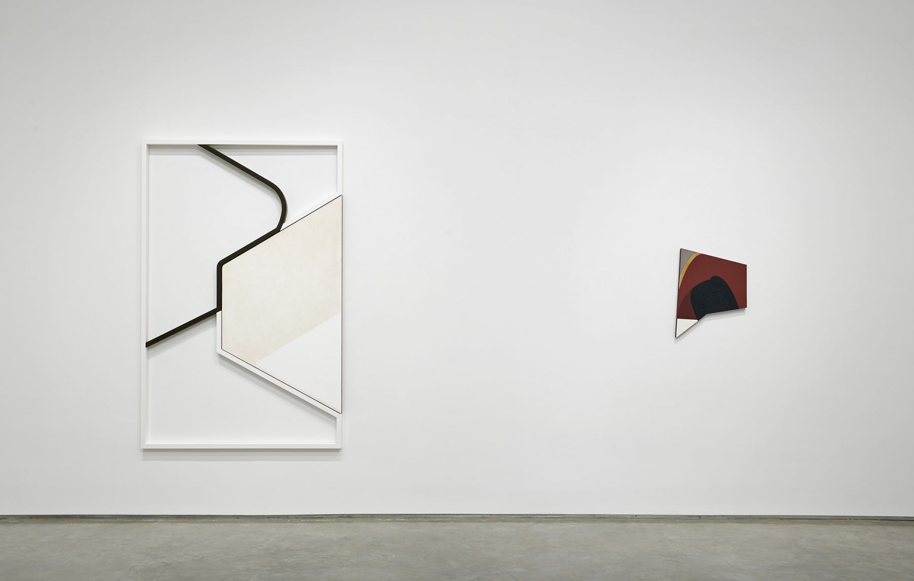 Untitled / Head (Installation View), Marianne Boesky Gallery, 2015