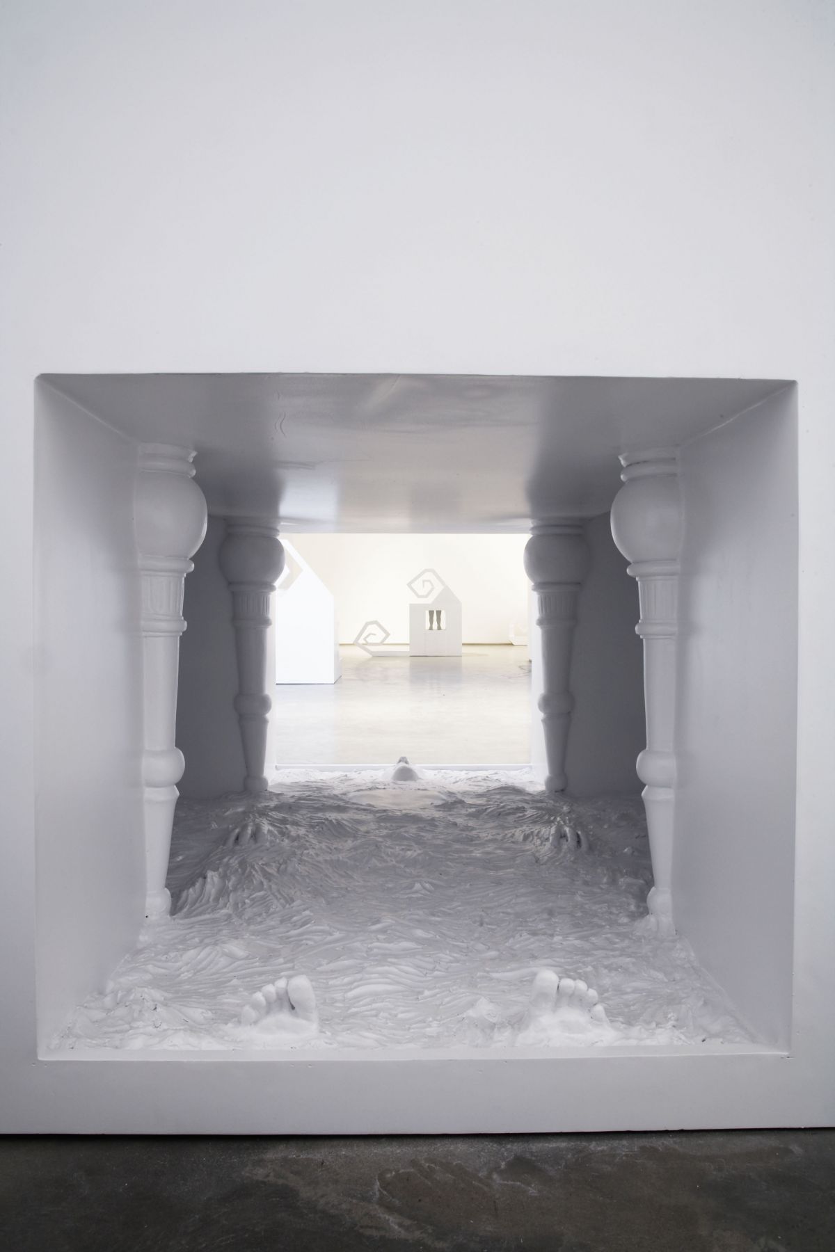 interior of a sculpture by liz craft