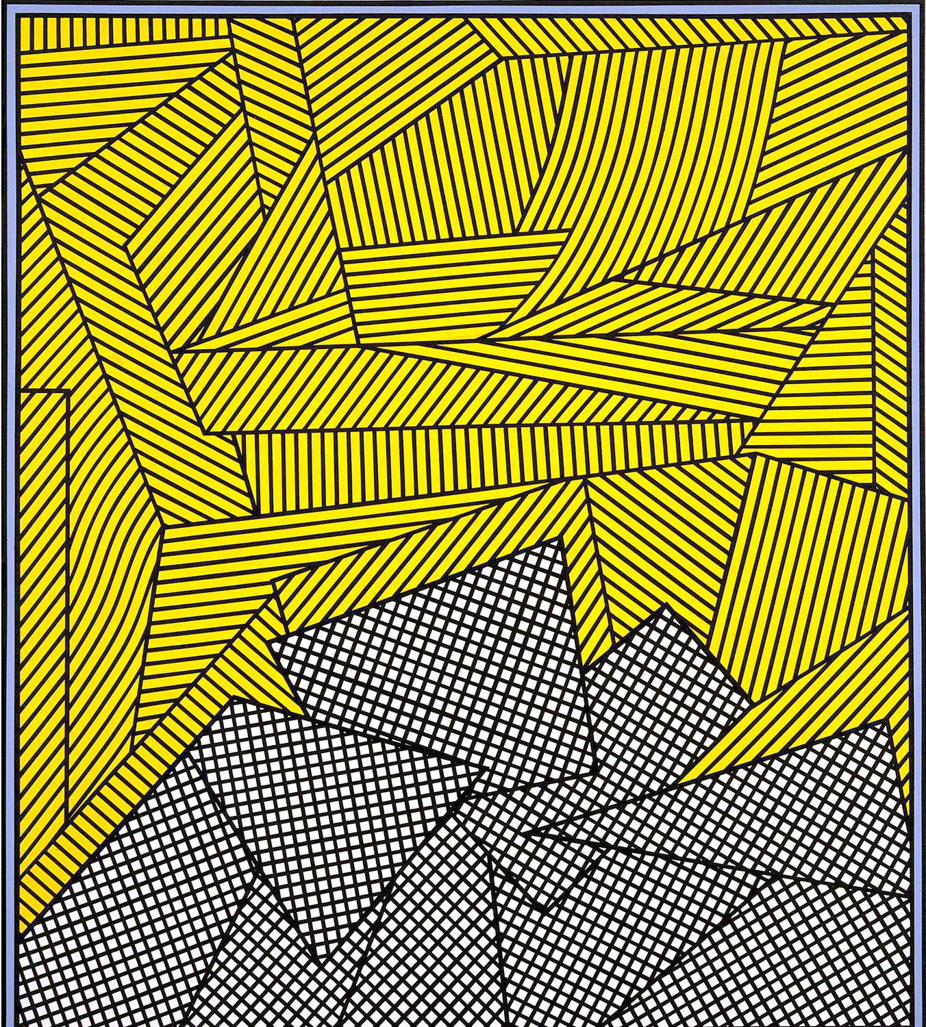 Untitled (Mango Madness), 1993, Acrylic on linen