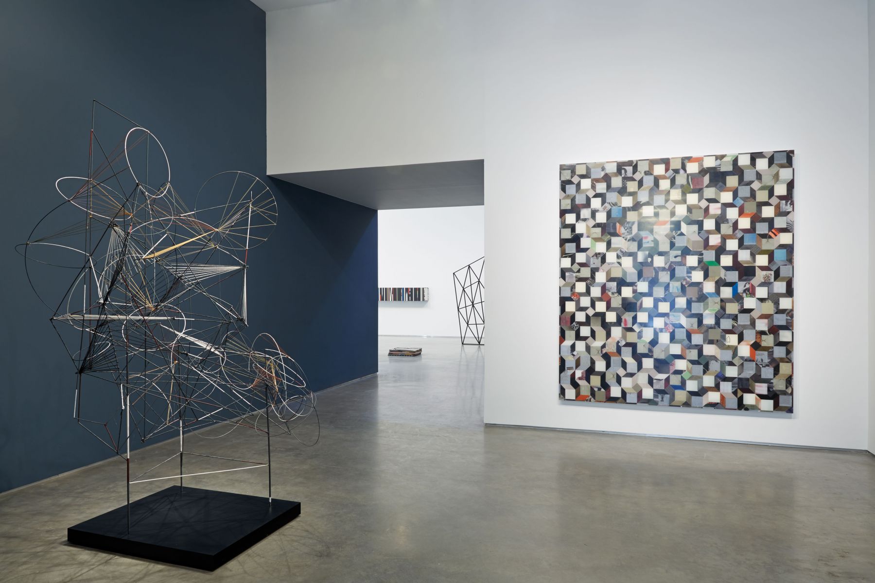 Saturnine Swing (Installation View), Marianne Boesky Gallery (Chelsea), 2014