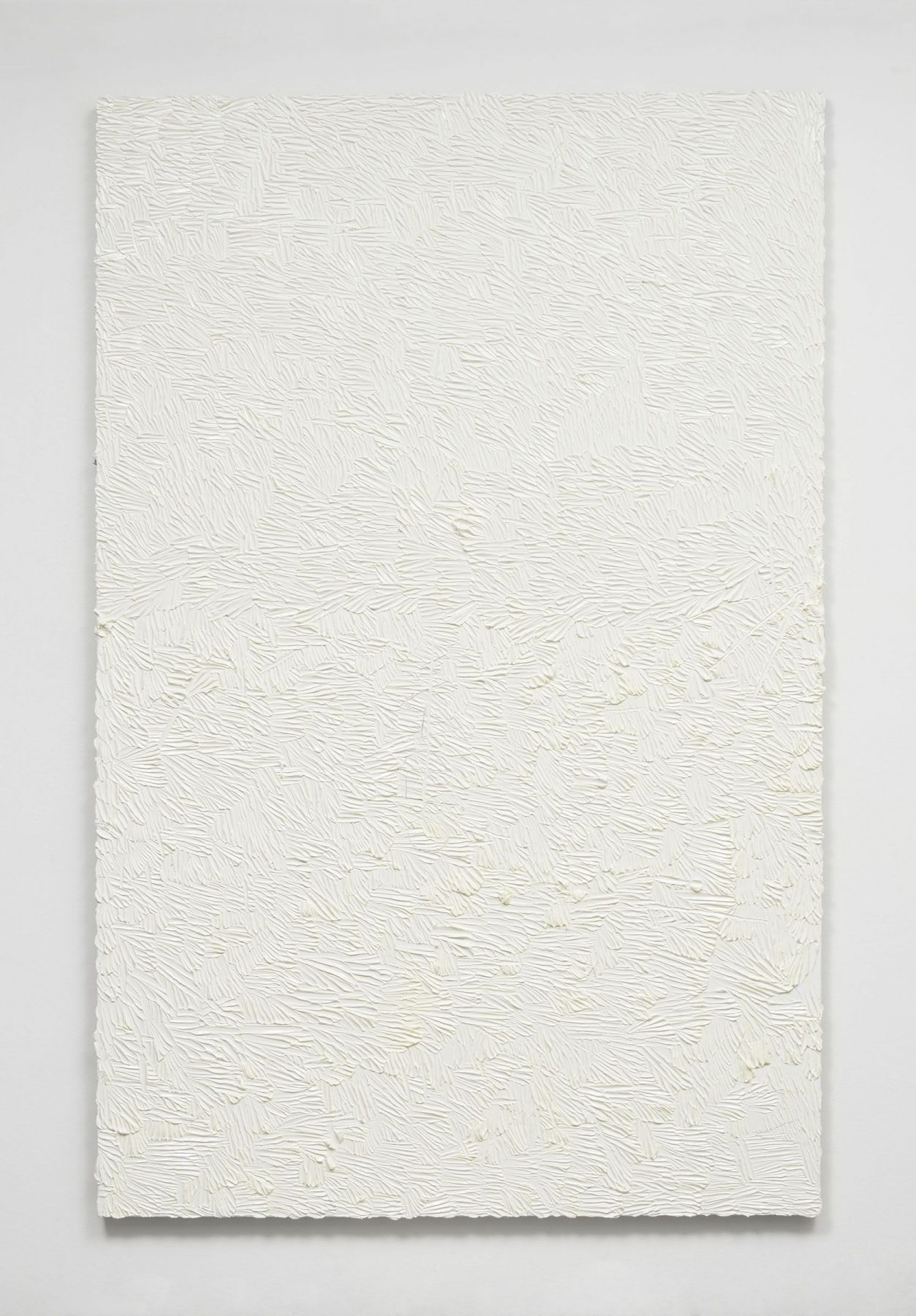Elegy for whatever (postcript in white), 2016, Oil on linen