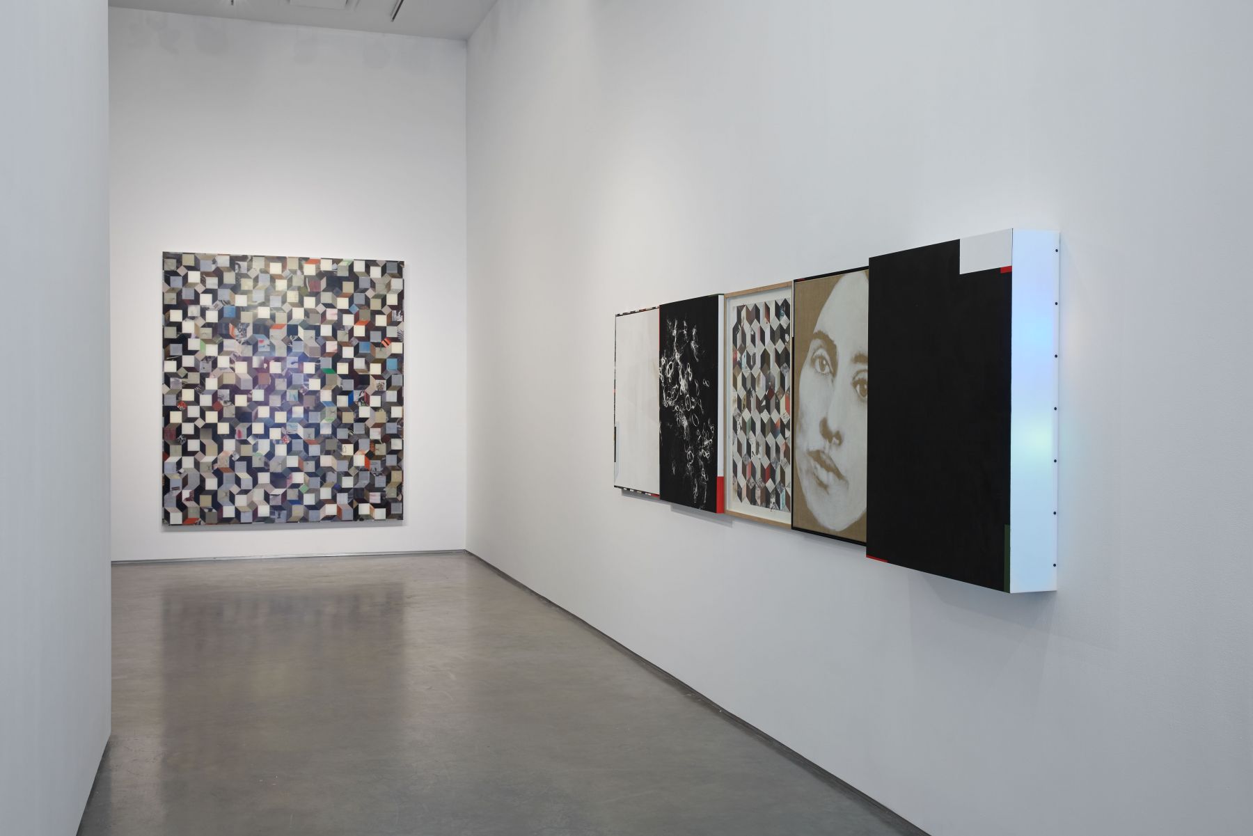 Saturnine Swing (Installation View), Marianne Boesky Gallery (Chelsea), 2014
