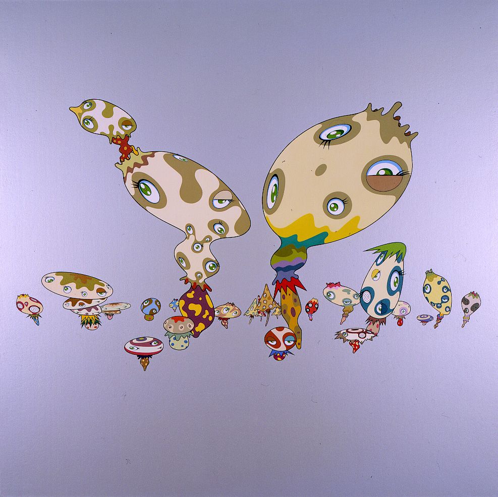 Van Gogh, 2001, Acrylic on canvas mounted on wood