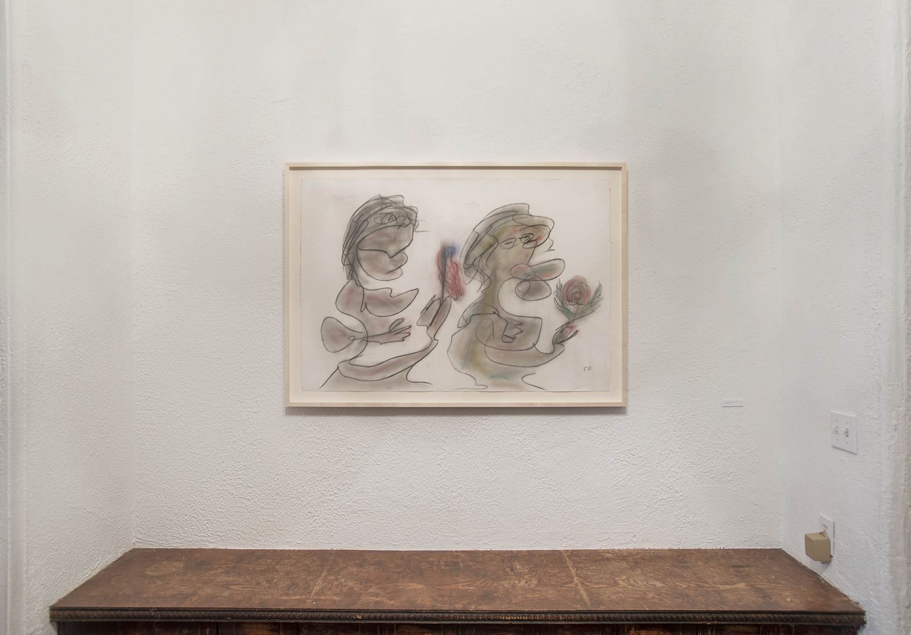 Works on Paper (Installation View), 118 East 64th Street, 2015