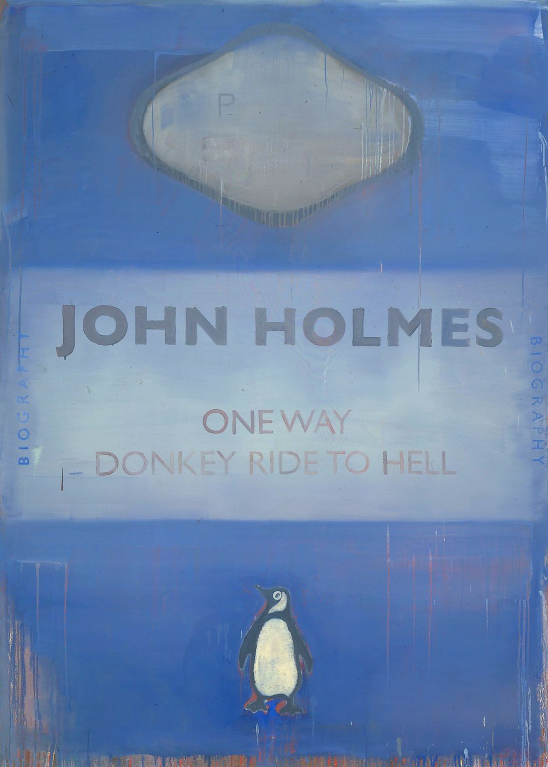 imitation of a penguin books cover by harland miller