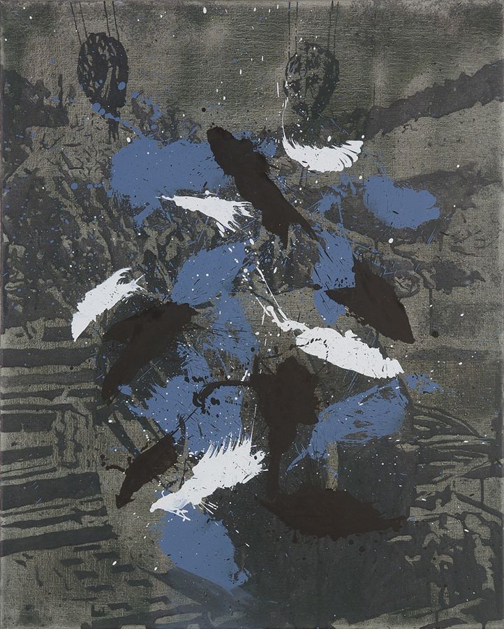 History Confounding History (After Krasner), 2009, Acrylic on canvas