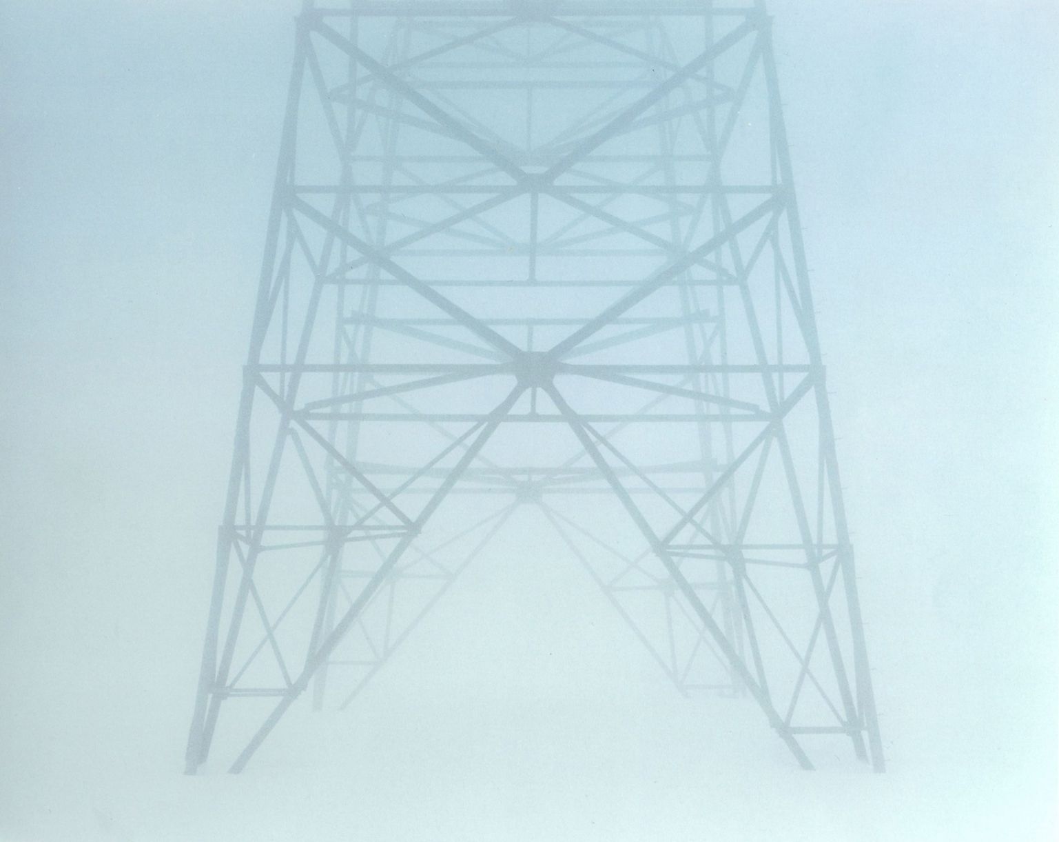 Gotthard (Passes #6), 2001, C-print mounted on aluminum