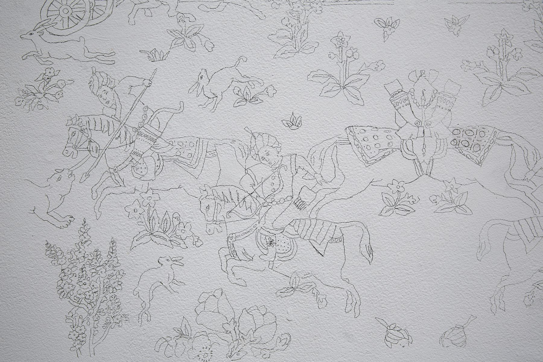 Andisheh Avini (Installation View), 118 East 64th Street, 2015