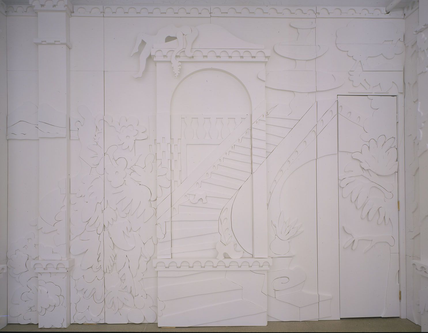The Sorbet Room, 2001, Wood and enamel paint