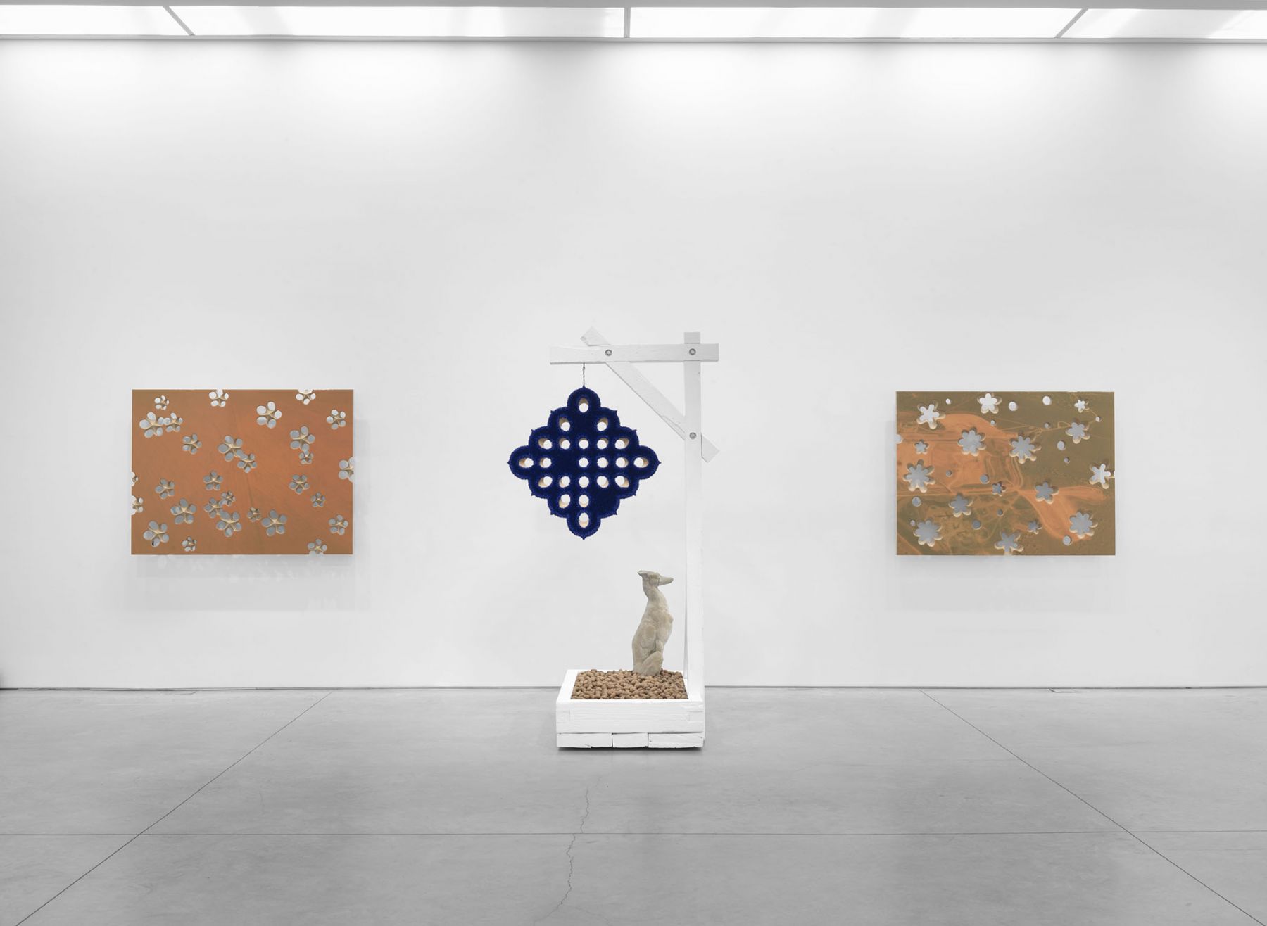 any fallow field (Installation View), Boesky East, 2016