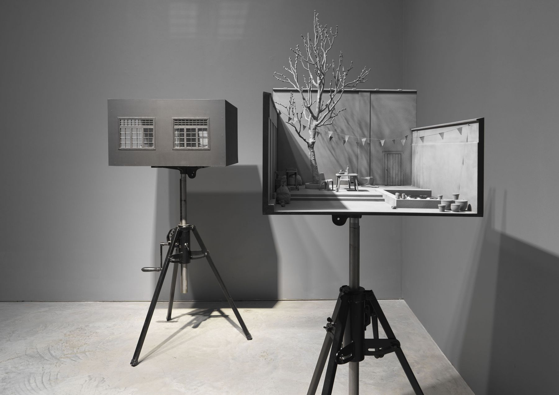Hans Op de Beeck (Installation View), Boesky East, 2019