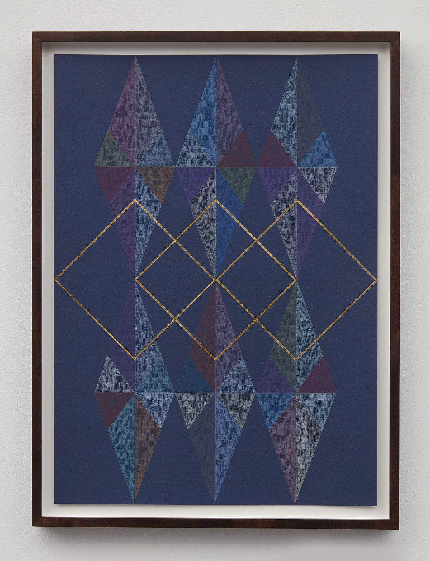 geometric abstraction artwork by artist claudia wieser