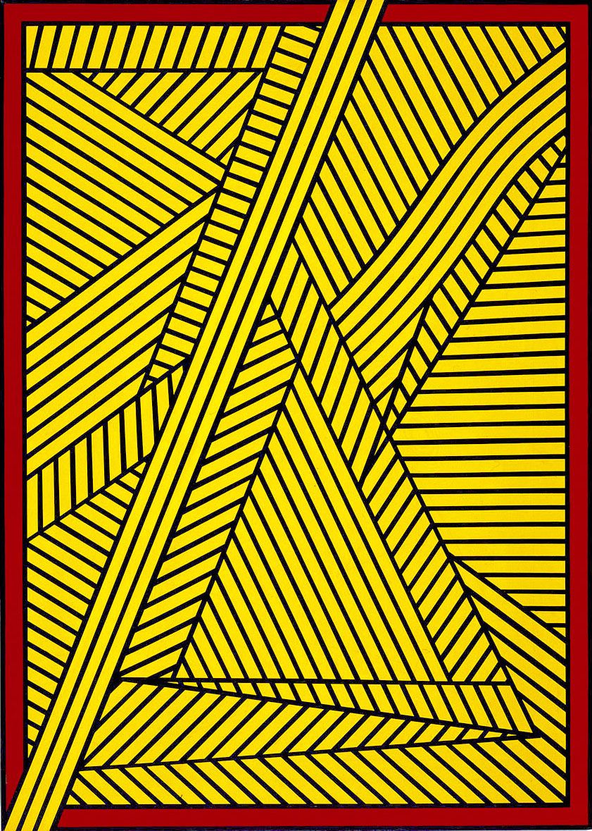 Untitled (Second Look), 1993, Acrylic on linen