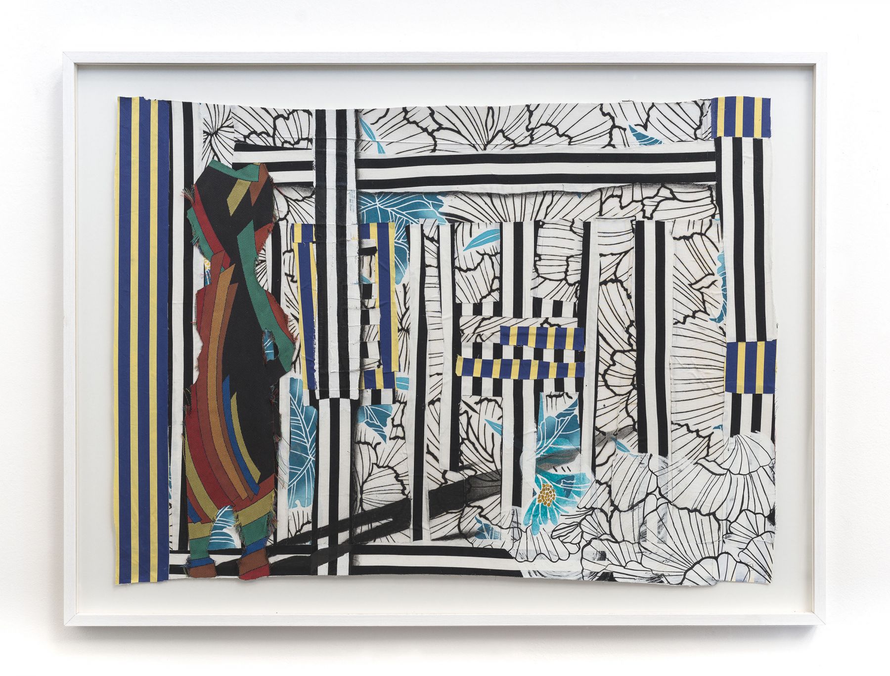 a textile contemporary art by Sanford Biggers available for purchase