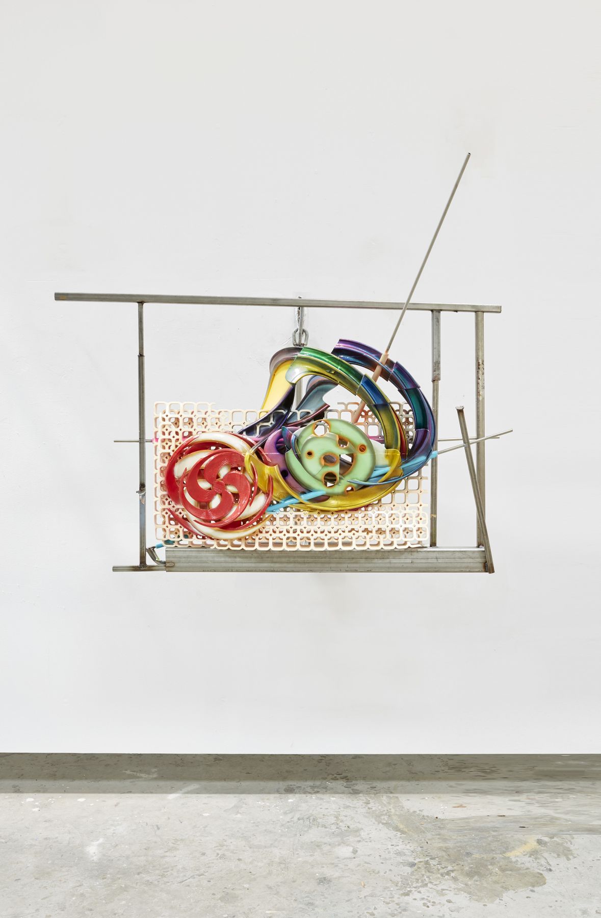 Canadian sunset, a work of 3-d printed art by frank stella for sale