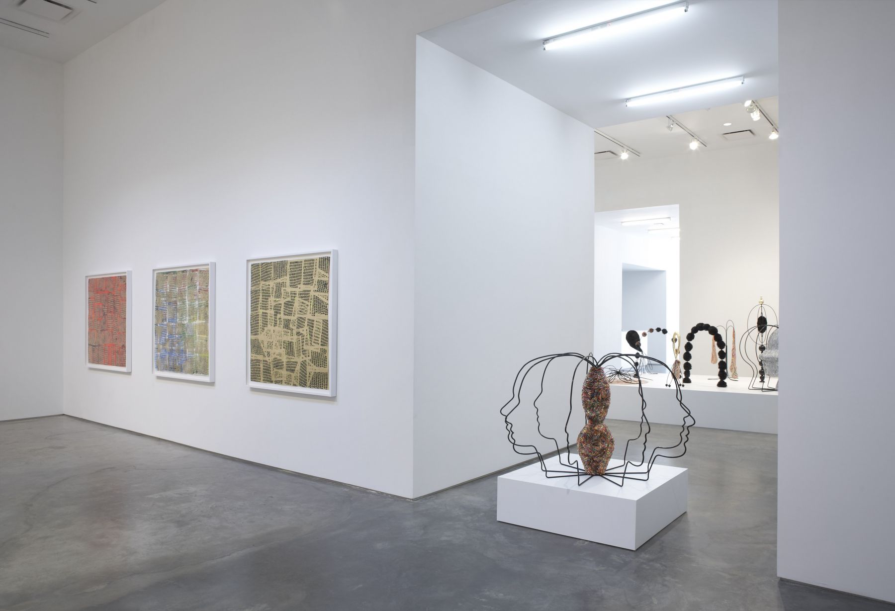 Breaking Open The Head (Installation View), Marianne Boesky Gallery, 2011