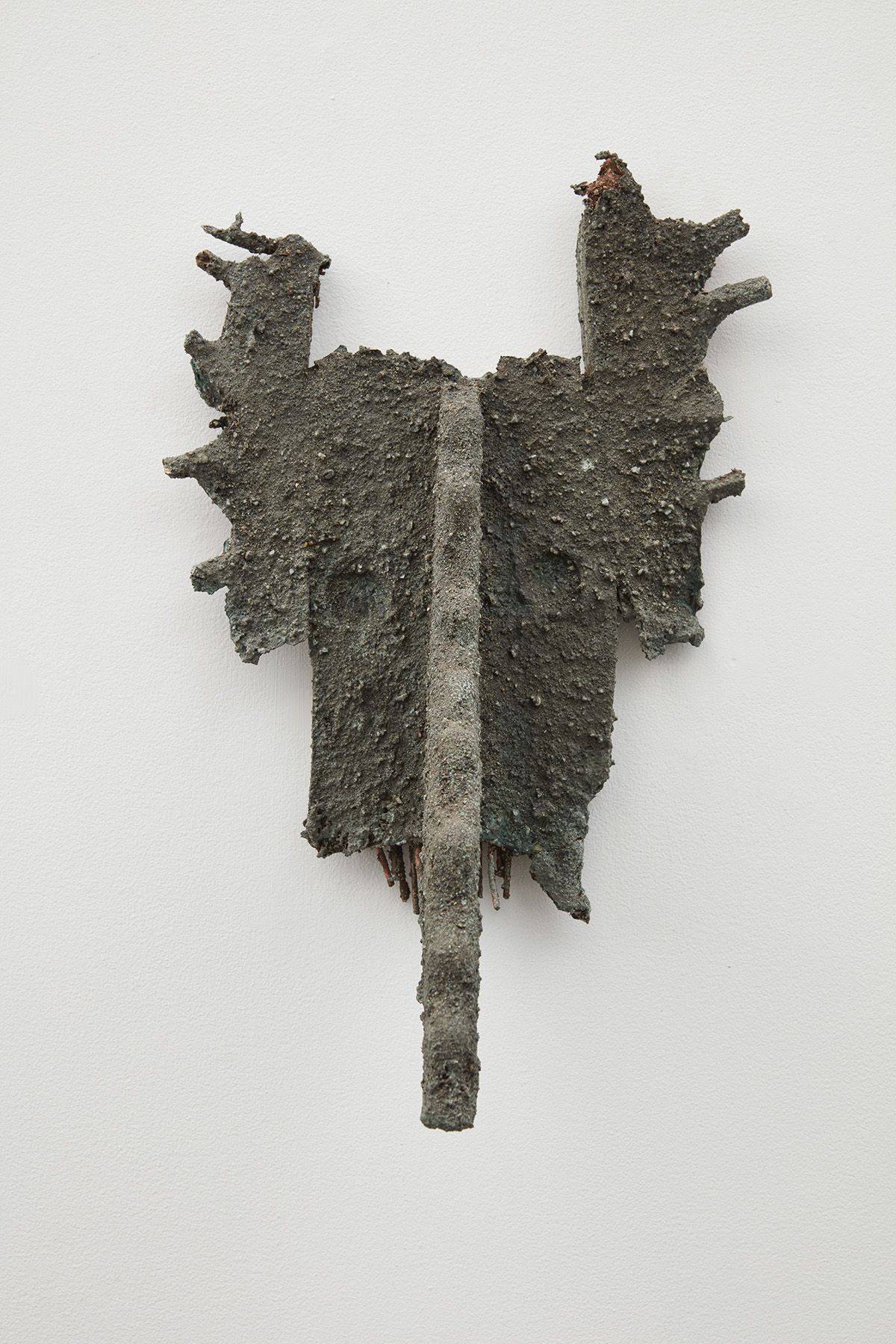 a sculptural installation by jay heikes exhibited in a nyc contemporary art gallery