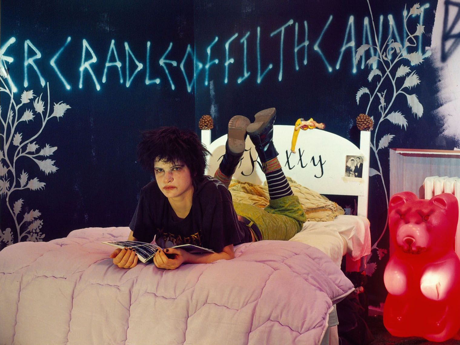 a photograph from sue de beer's hansel and gretel or hans und grete series