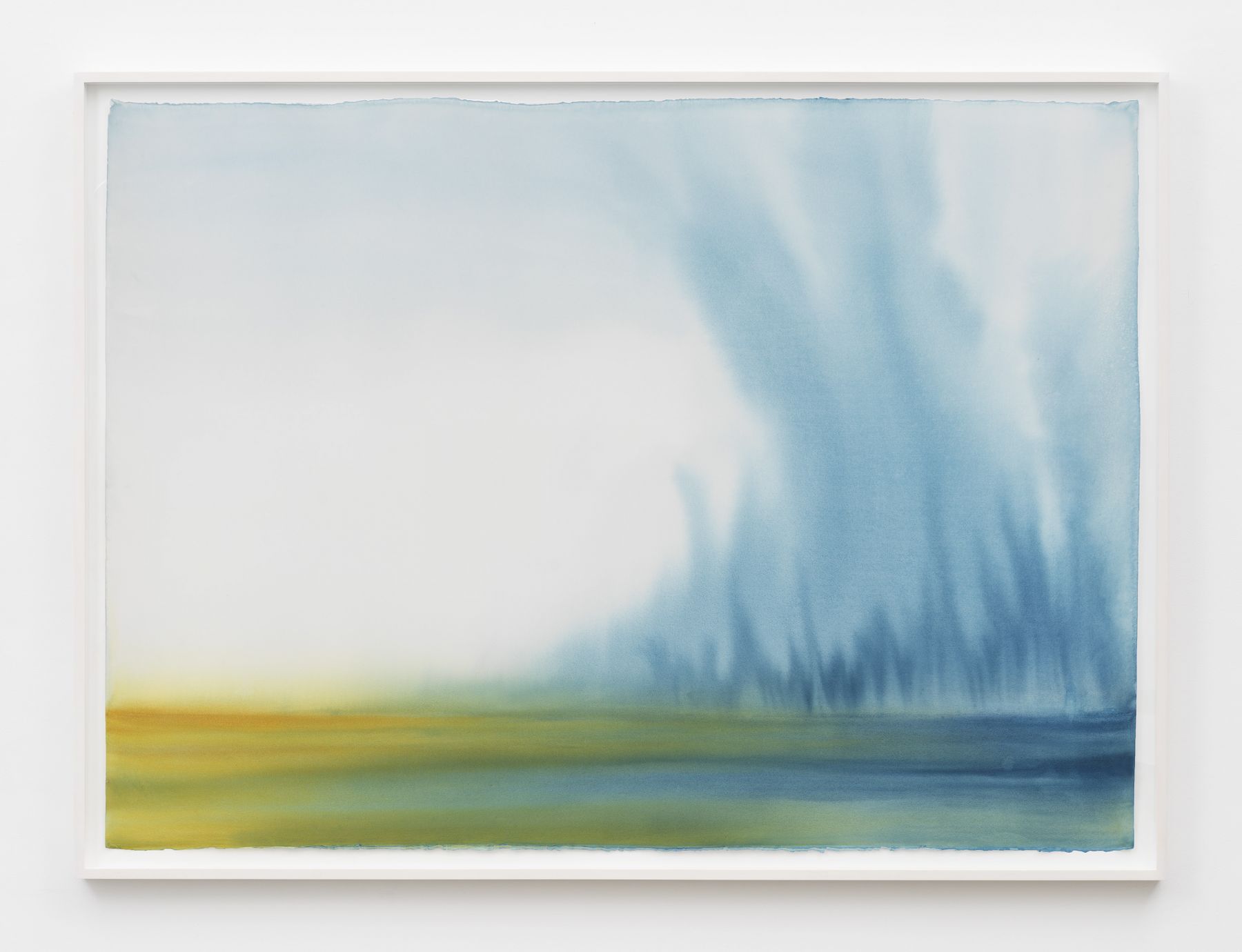 a watercolor abstract artwork of the ocean by thiago rocha pitta
