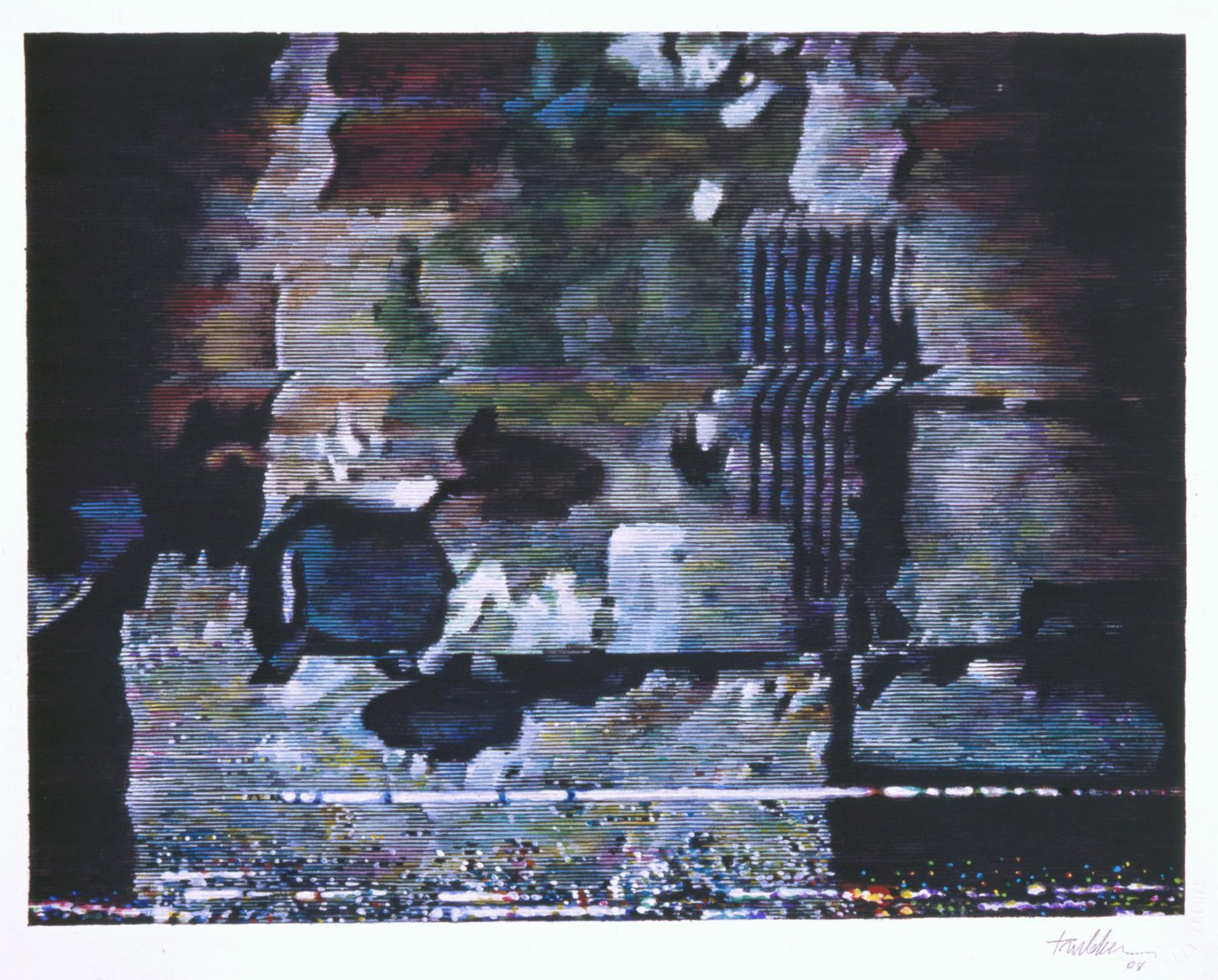 A Room with a View, 2008, Watercolor on paper