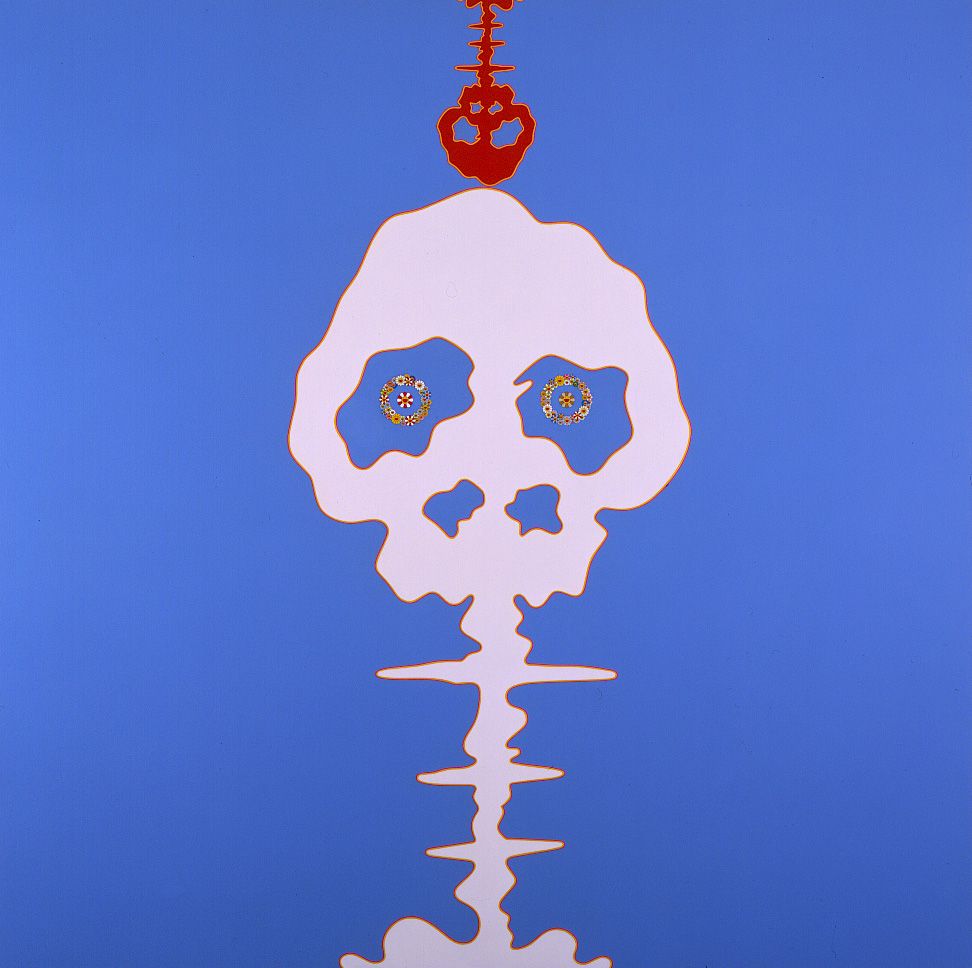 Time Bokan, 2001, Acrylic on canvas mounted on wood
