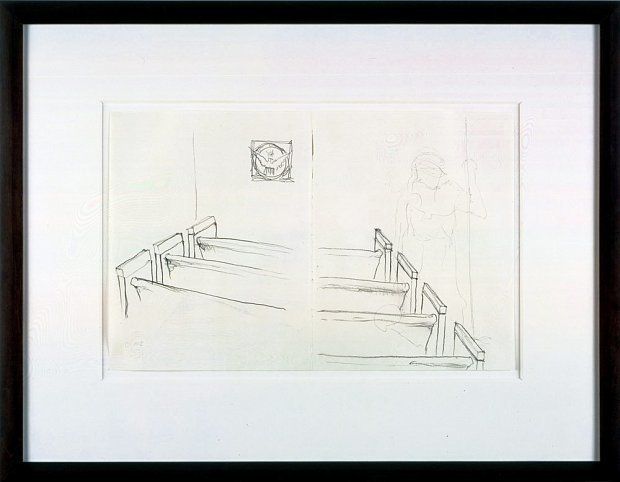 Mr. Gay in the U.S.A. #15, 2001, Graphite on paper