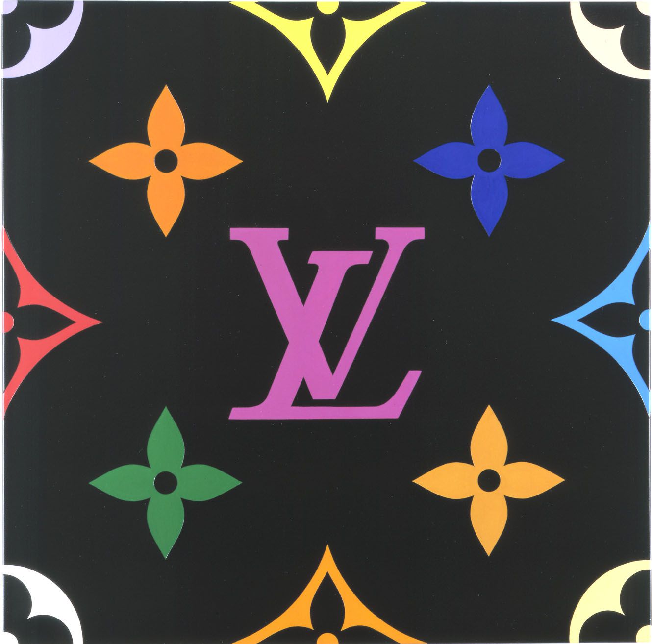 SUPERFLAT Monogram,, 2003 Acrylic on canvas mounted on wood