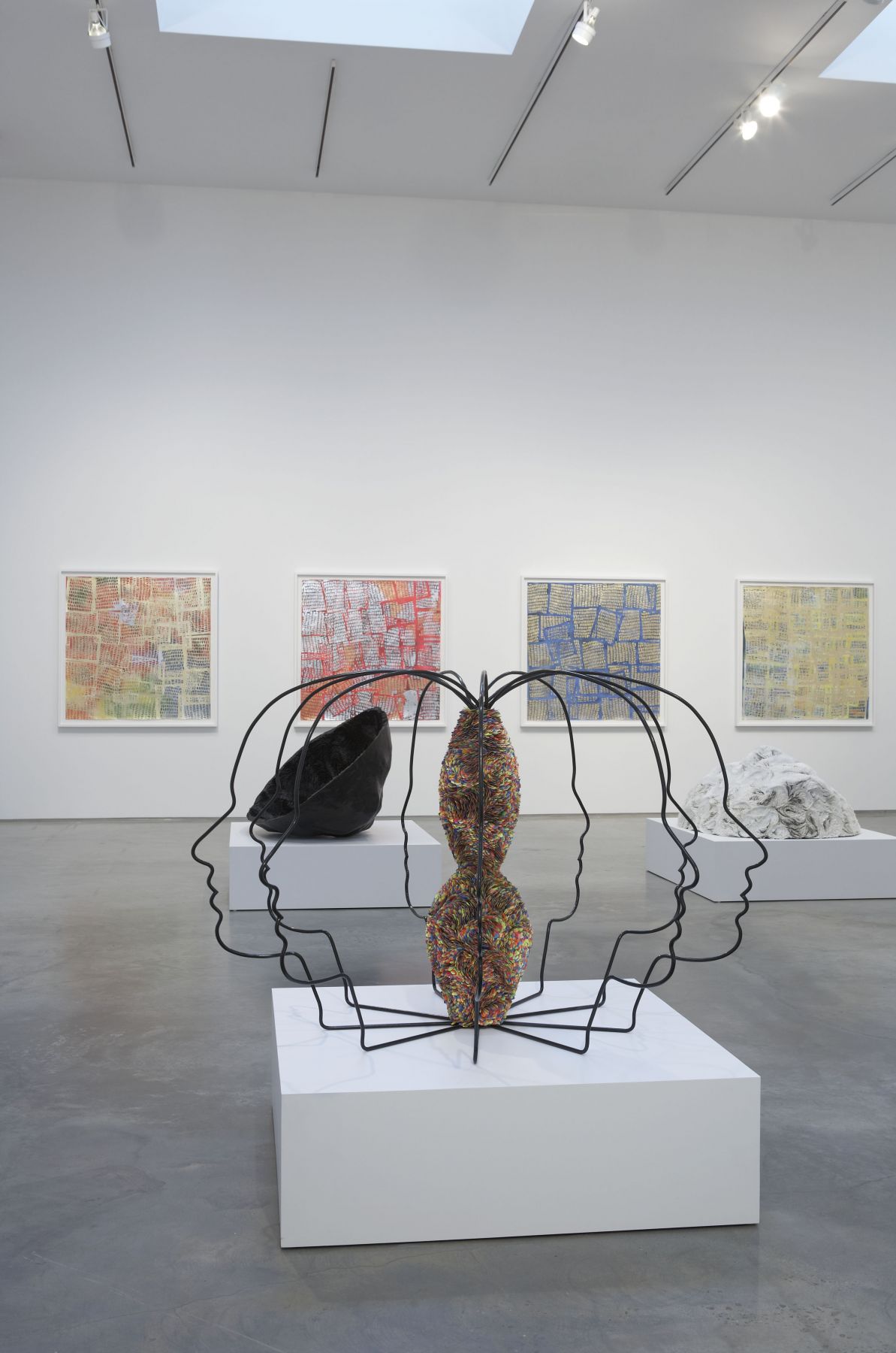 Breaking Open The Head (Installation View), Marianne Boesky Gallery, 2011