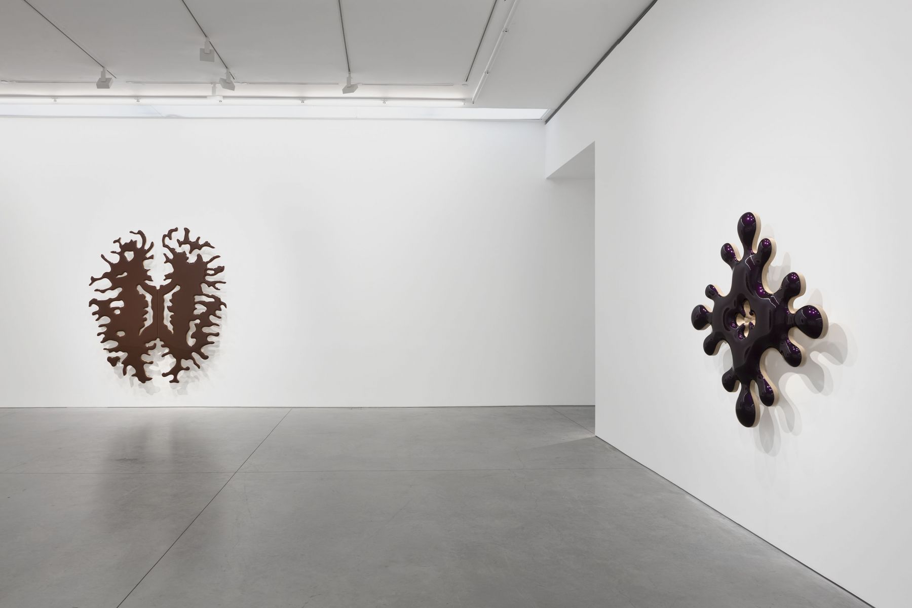 ILL (nature paintings) (Installation View), Marianne Boesky Gallery, 2019
