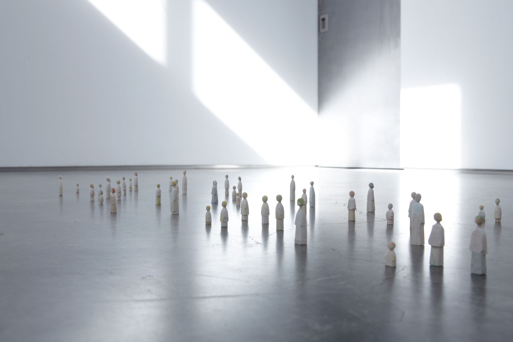 A Masked Portrait Part II: When Vibrations Become Forms (Installation View), Marianne Boesky Gallery, 2011