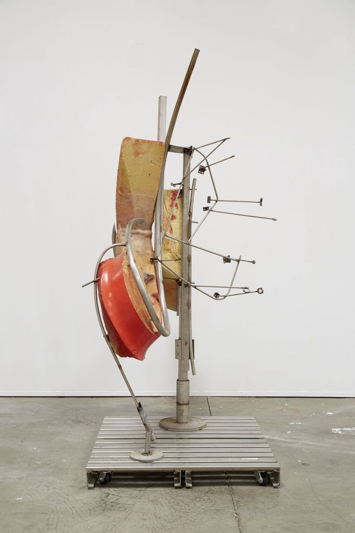 Sanibel to Sobolnoye, 2014, foam, fiberglass & stainless steel