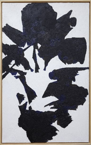 Jack Youngerman , Black White, 1955