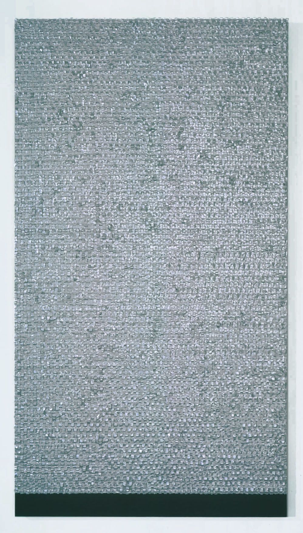 grey rectangle by donald moffett