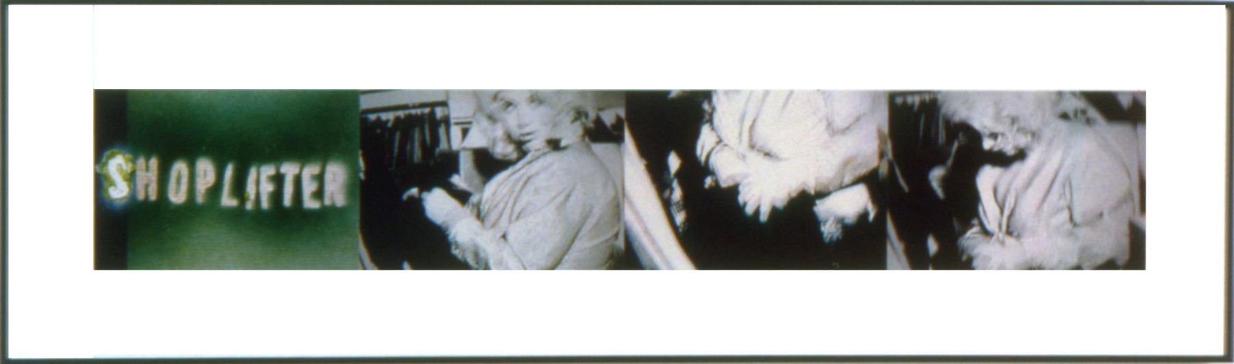 Shoplifter, 2006, 4 C-prints