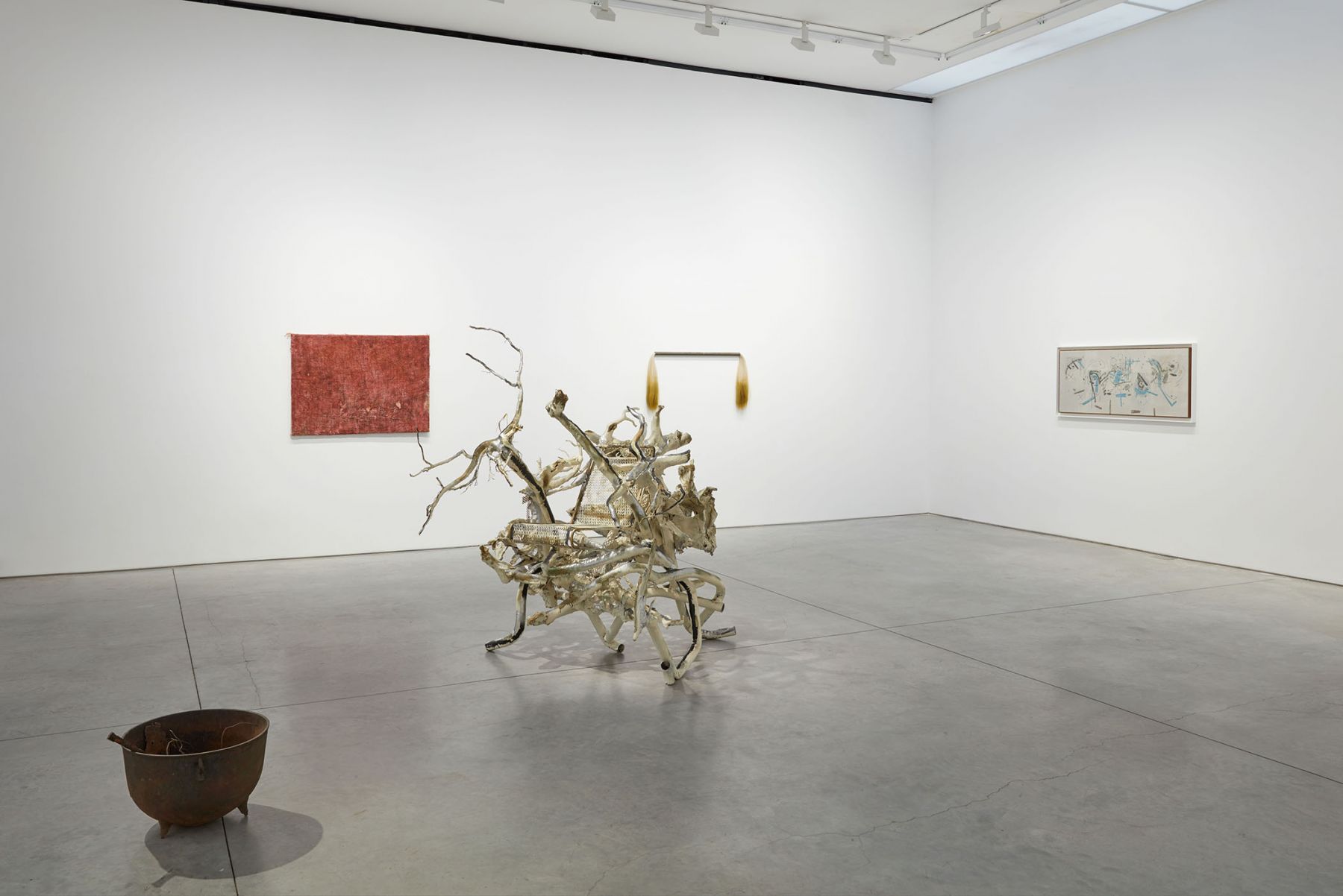 I Talk With The Spirits (Installation View), Marianne Boesky Gallery, 2016