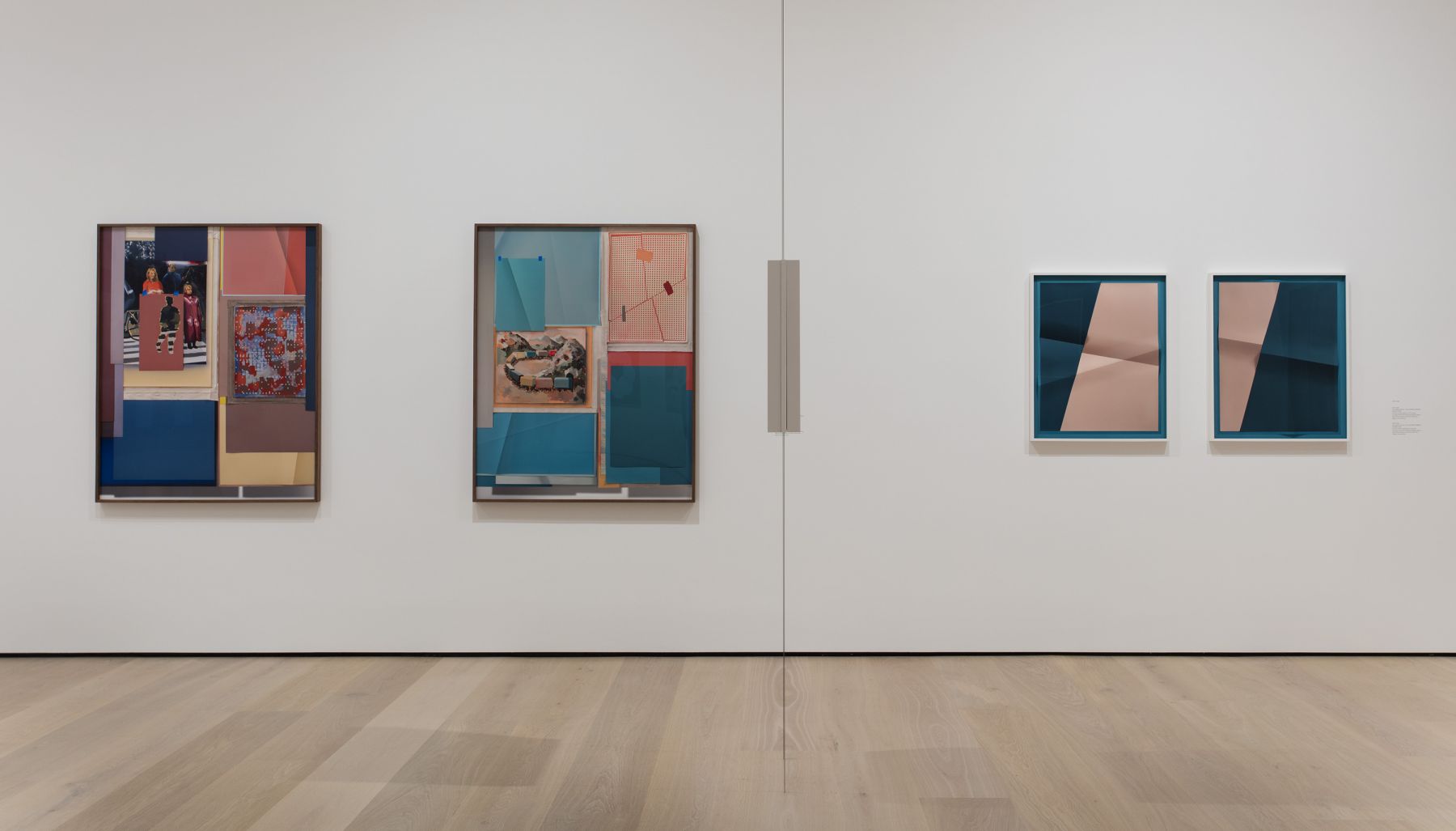 Exhibition of John Houck's prints at the Hammer Museum in Los Angeles
