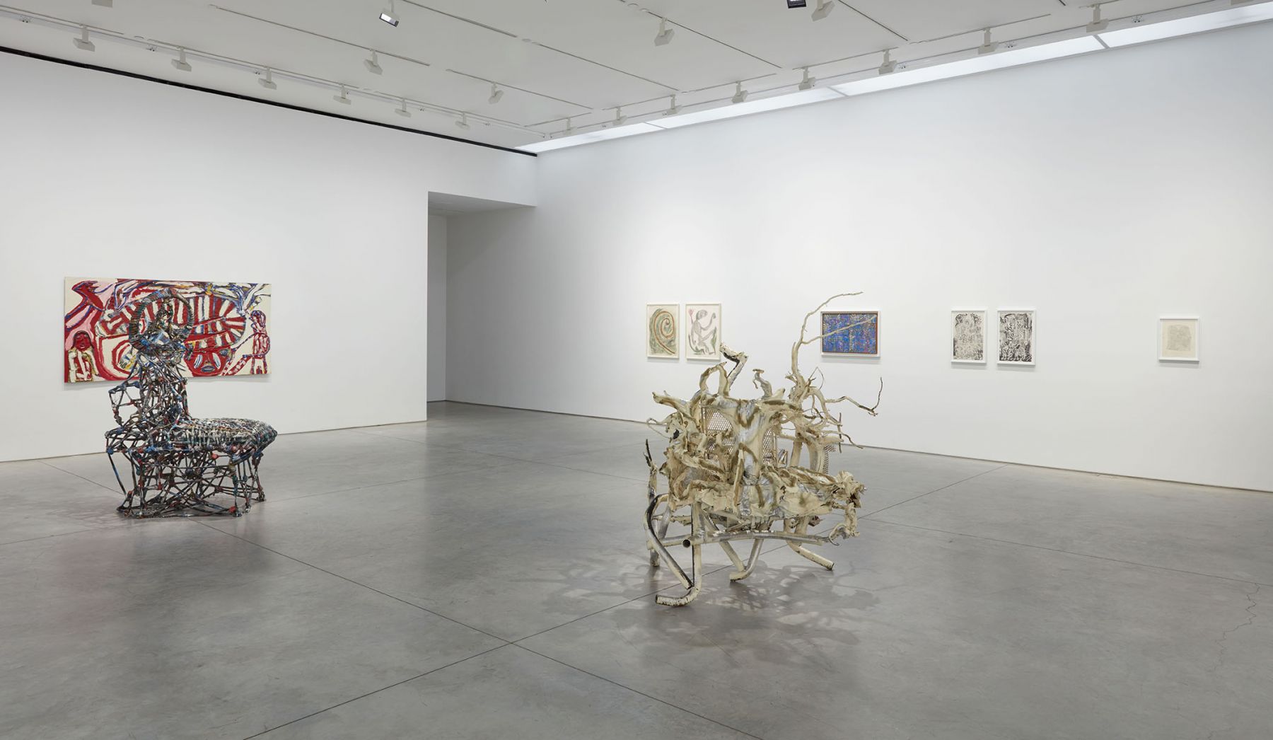I Talk With The Spirits (Installation View), Marianne Boesky Gallery, 2016