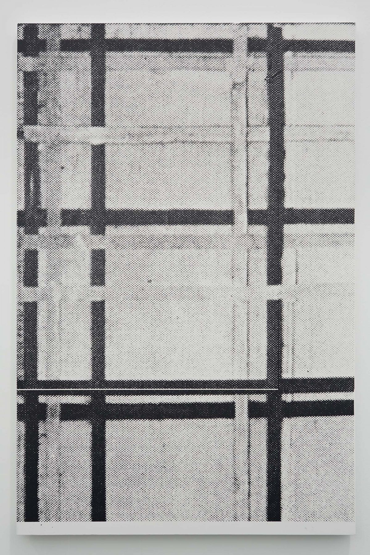 Boogie Woogie Blow Up II, 2013, Silkscreen on canvas