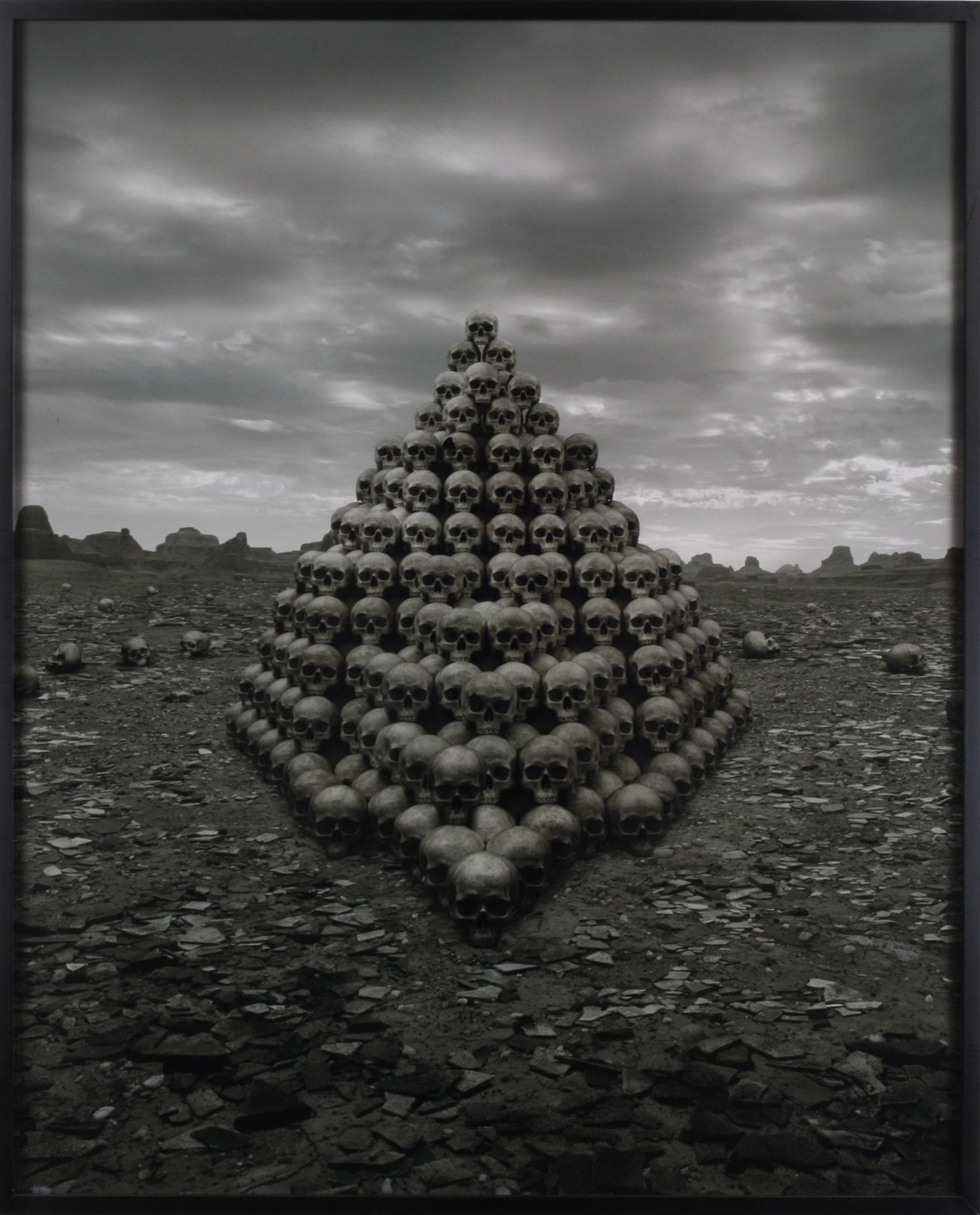 mountain of skulls by motohiko odani