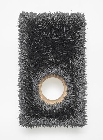 Lot 121415 (graphite), 2015, Oil on linen, wood panel support with steel tubing