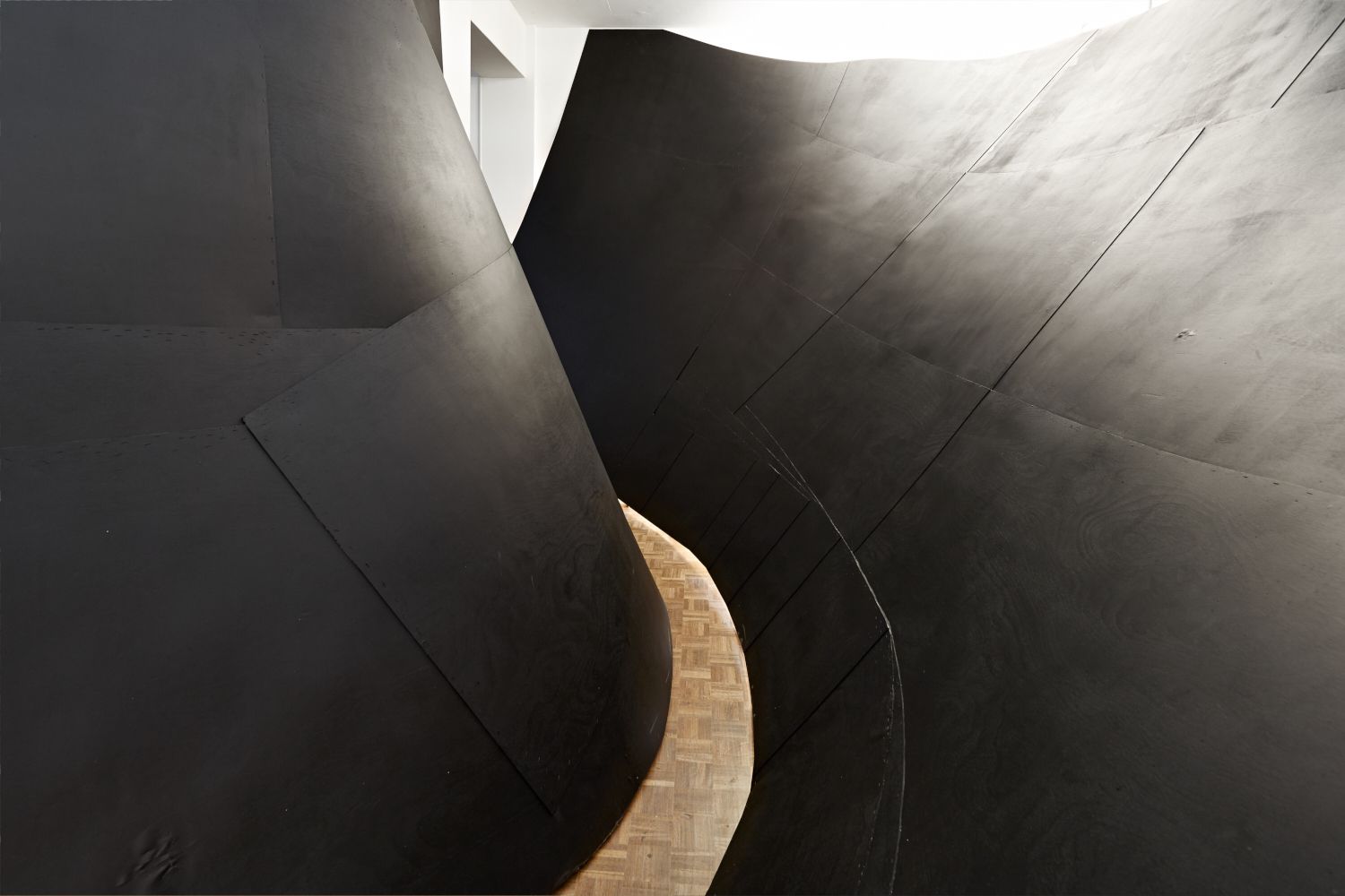 installation by serge alain nitegeka in a gallery in johannesburg south africa