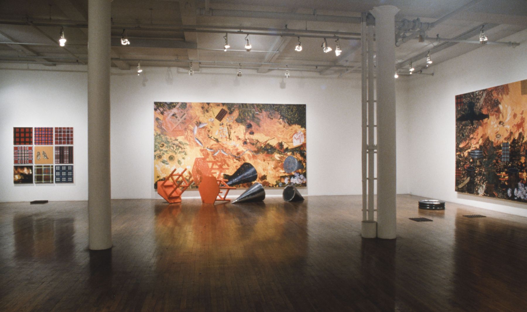 an installation view of Jennifer Bartlett's artwork in a gallery for purchase