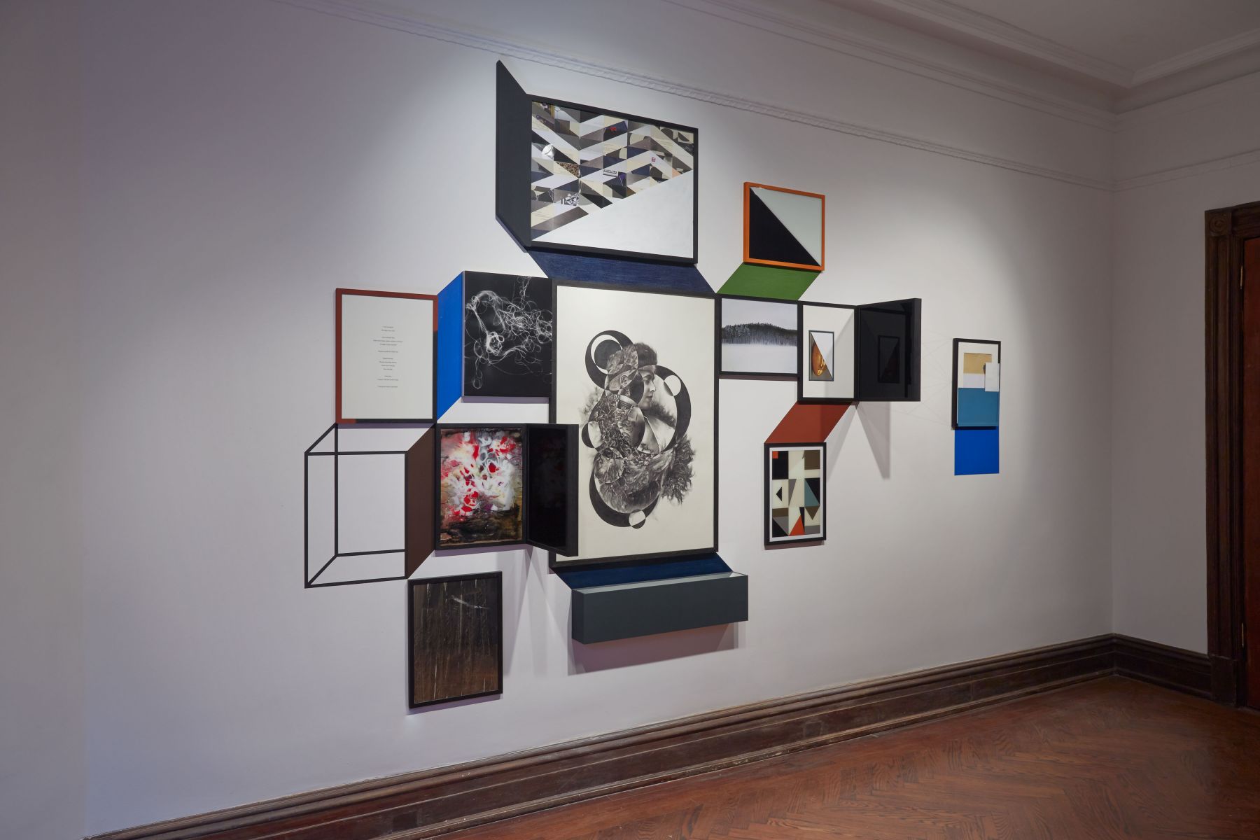 Saturnine Swing (Installation View), Marianne Boesky Gallery (Uptown), 2014
