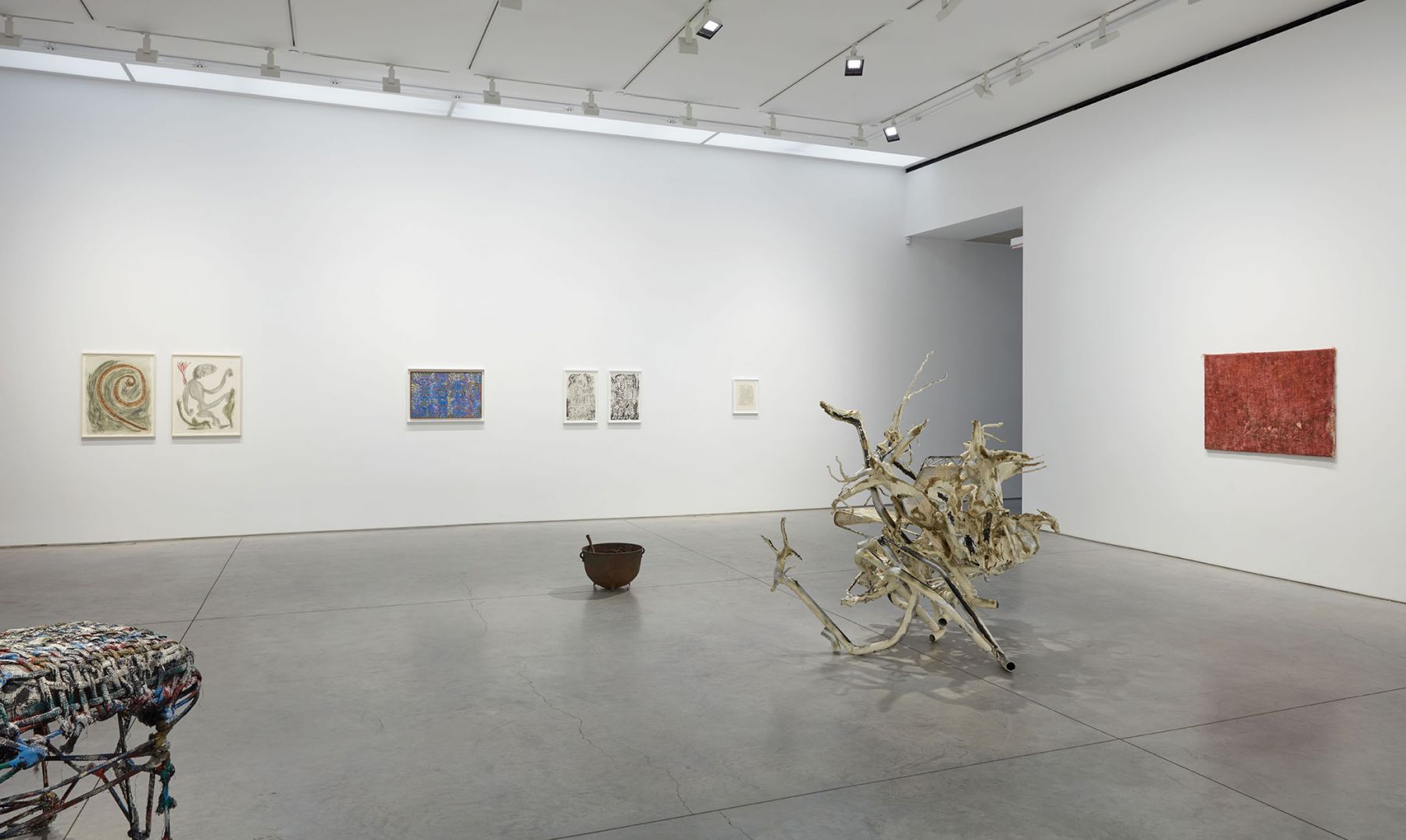 I Talk With The Spirits (Installation View), Marianne Boesky Gallery, 2016
