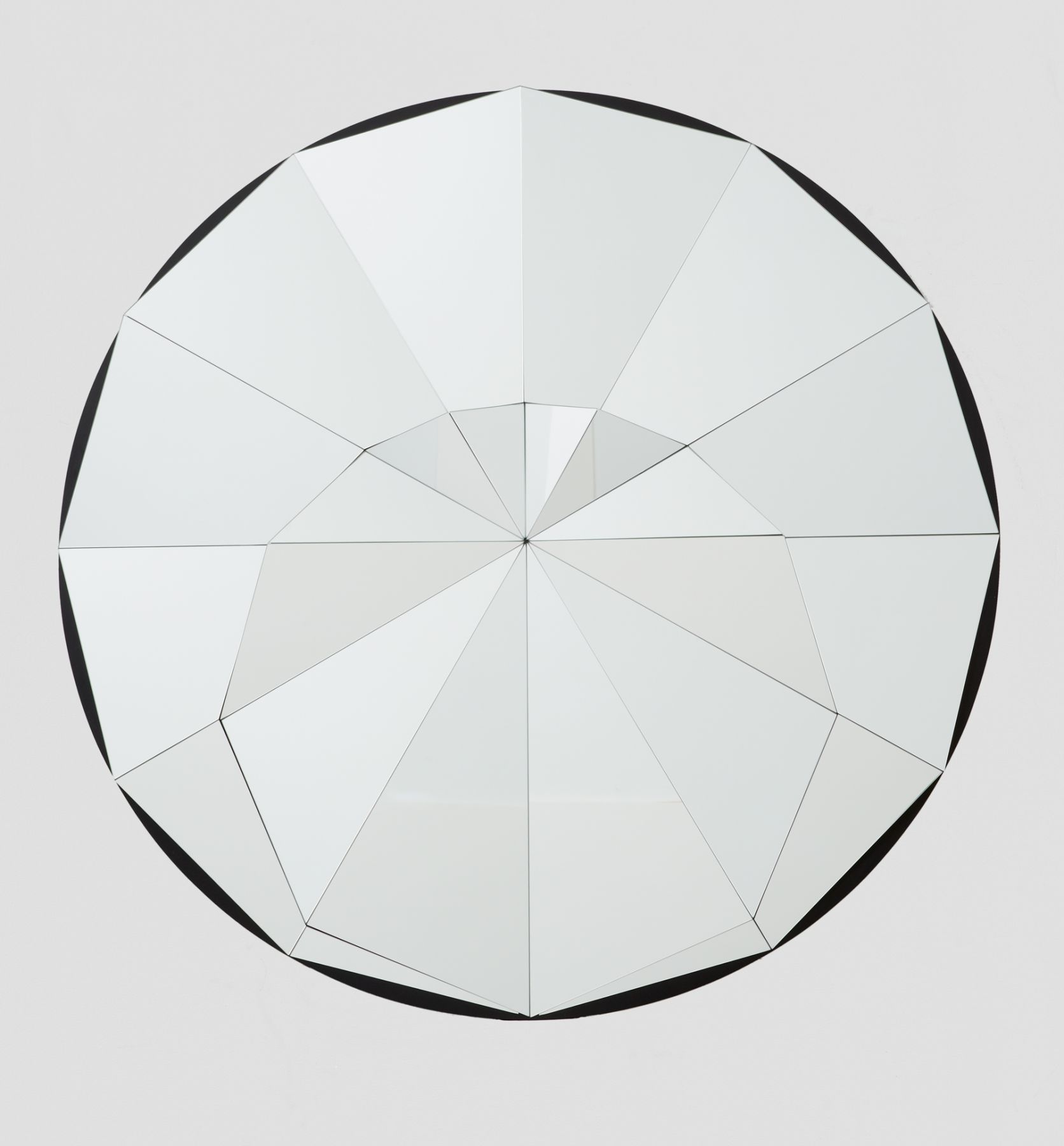 geometric abstract artwork by female artist claudia wieser